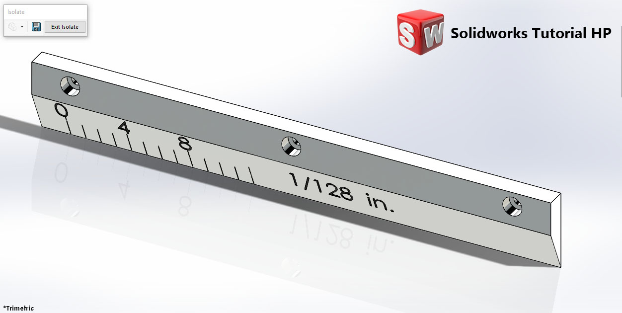 Solidworks制作游标卡尺